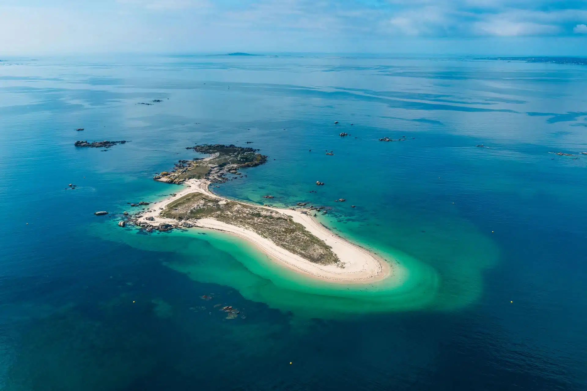Islote Areoso, Ría de Arousa — excursión en barco con licencia